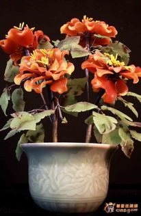 出口工藝品花卉盆景 藝術與商業的完美結合