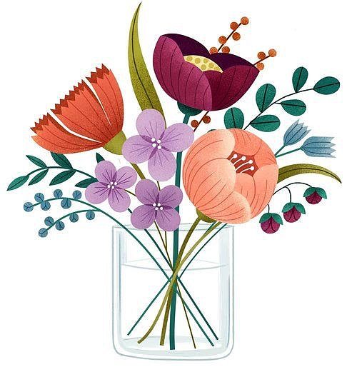 花間筆觸 植物花卉插畫的藝術與意蘊